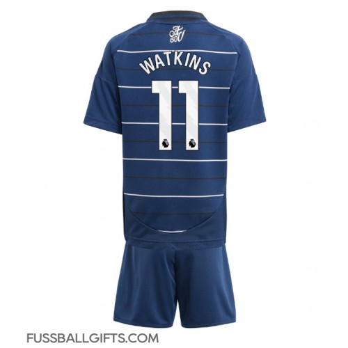 Aston Villa Ollie Watkins #11 Fußballbekleidung 3rd trikot Kinder 2024-25 Kurzarm (+ kurze hosen)